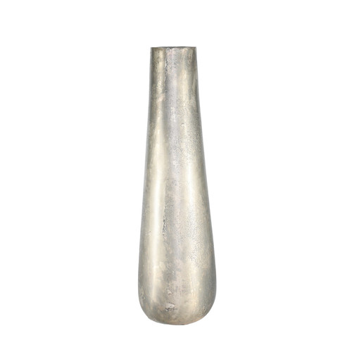 Antique Silver Poseidon Vase (49x15.5cm)