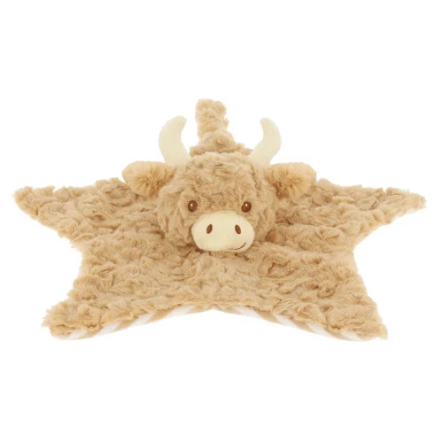 Keeleco Baby Hamish Highland Cow Blanket (32cm) Keeleco Baby Hamish Highland Cow Blanket (32cm)