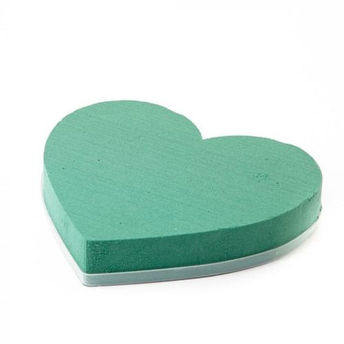 Oasis Solid Heart Floral Foam 7 inch (2 pack)