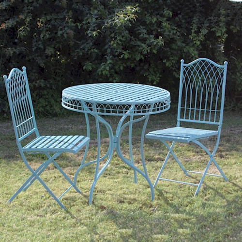 Powder Blue Hampton Bistro 3-Piece Set Powder Blue Hampton Bistro 3-Piece Set