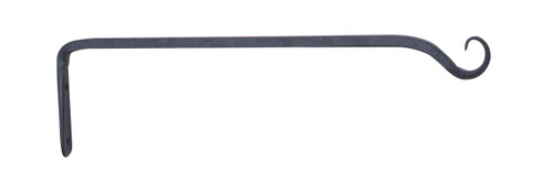 15 inch Forged Straight Hook, Black 15 inch Forged Straight Hook, Black
