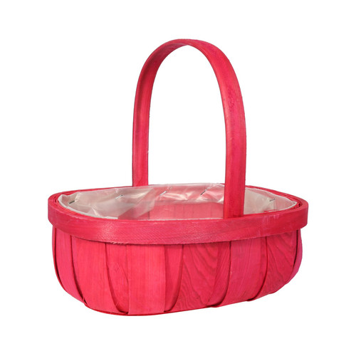 Red Softwood Trug