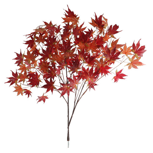 Mini Maple Tree Branches 120cm - Red - Set of 30 Mini Maple Tree Branches 120cm - Red - Set of 30