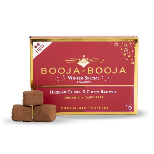 Booja-Booja Winter Special Hazelnut Crunch & Cherry Bakewell (92g)