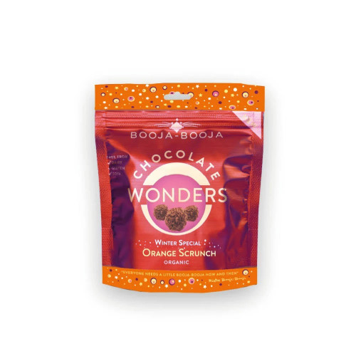 Booja-Booja Winter Special Orange Scrunch - Chocolate Wonders (65g)