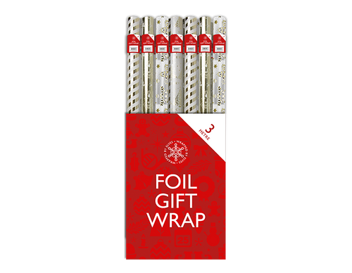 Christmas Foil Wrapping Paper (Assorted) Christmas Foil Wrapping Paper (Assorted)