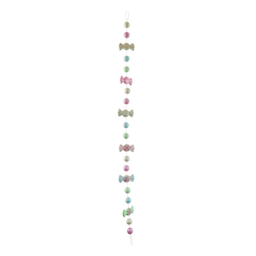 Pastel Shimmering Sweets Garland (150cm)