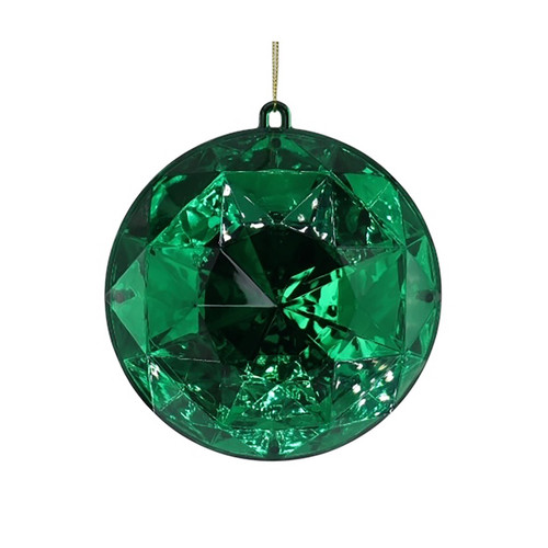Green Diamond Hanging Decoration (13cm) Green Diamond Hanging Decoration (13cm)