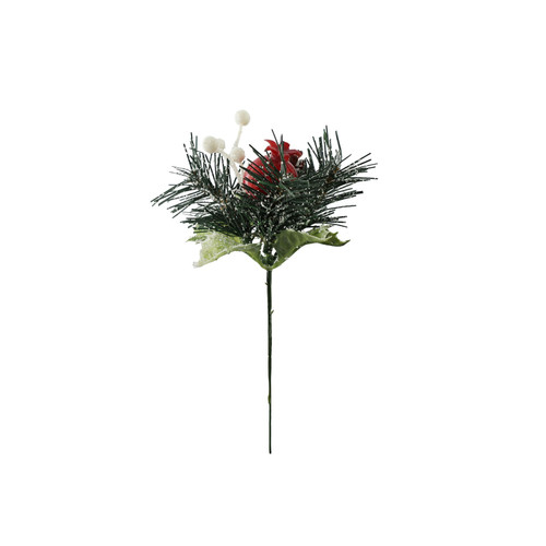 Rosehip, Berry & Cone Pick (22cm)