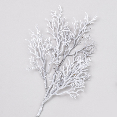 Flocked Branch Spray (78cm)