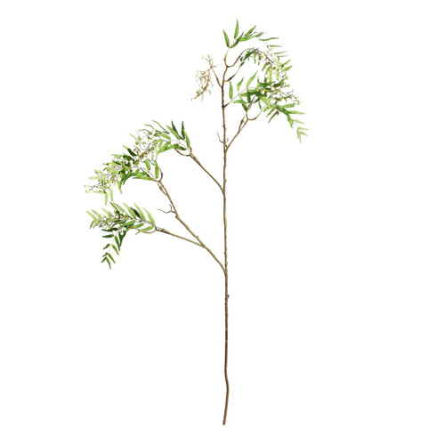 Botanica Berry Branch White (126cm)