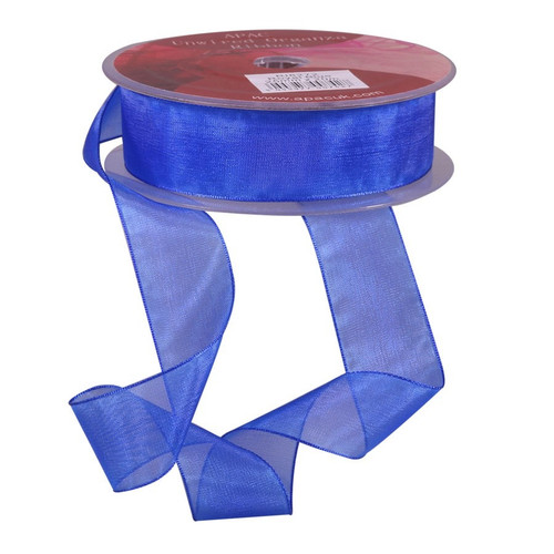 Purple Woven Edge Organza 25mm Purple Woven Edge Organza 25mm