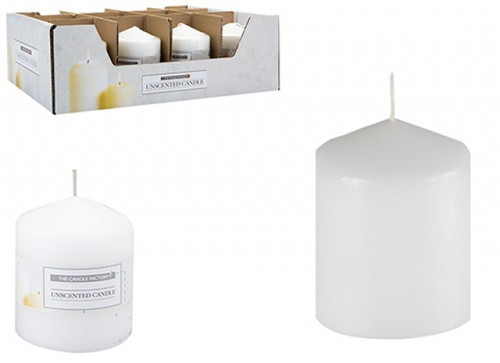 Unscented Pillar Candle (7.5cm)