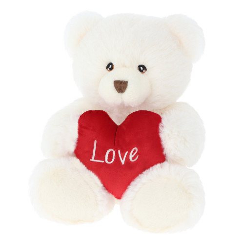 Cream Harry Bear with Heart (30cm)