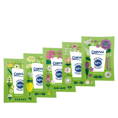 Chrysal Universal Liquid Flower Food 0.5 Litre Sachet (250pc)