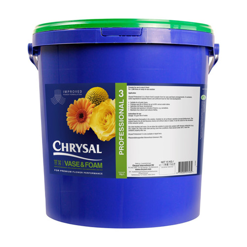 Chrysal Professional 3 Vase & Foam Solution (15kg)