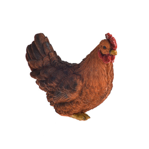 Farmyard Chicken Garden Figurine (14cm H)