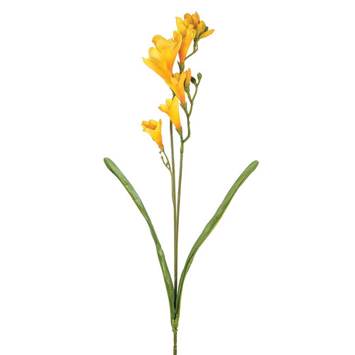 Yellow Freesia Spray 2 Heads (69cm)