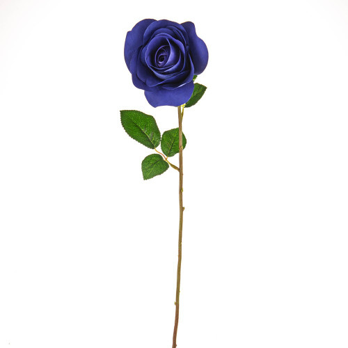 Dark Blue Elsa Open Rose (58cm)
