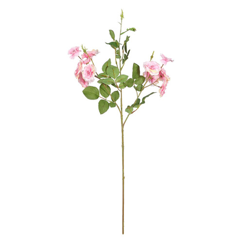 Dark Pink Rose Spray (64cm)