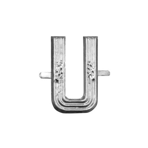 Aluminium Letter U (Pack 10)