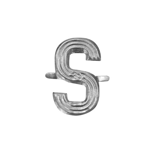 Aluminium Letter S (Pack 10)