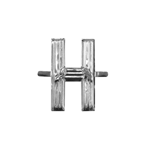 Aluminium Letter H (Pack 10)