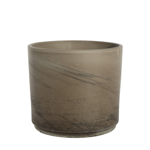 Basalt Terracotta Pillar Pot (23.5cm)