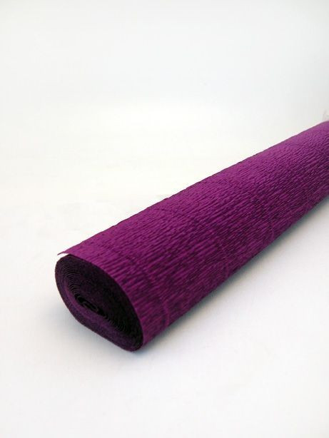 Purple Crepe Paper (50x250cm)