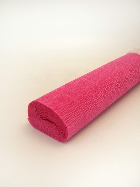 Rose Pink Crepe Paper