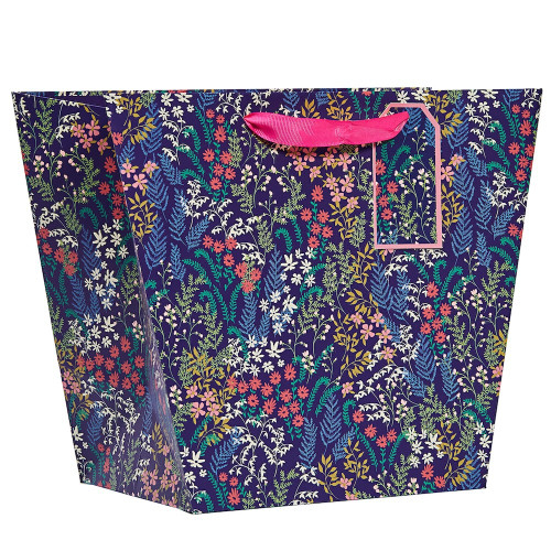 Spring Flora Vase Shaped Gift Bag (Large)