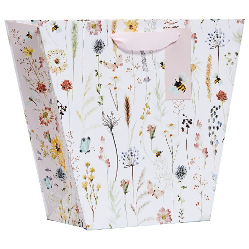 Wild Meadow Vase Shaped Gift Bag (Medium)
