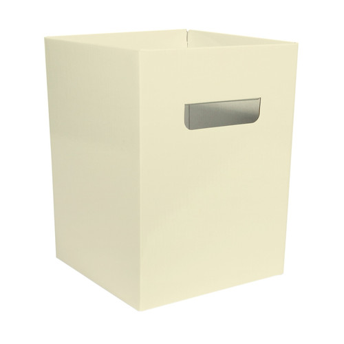 Yellow Pearlised Flower Box (Pack of 10)