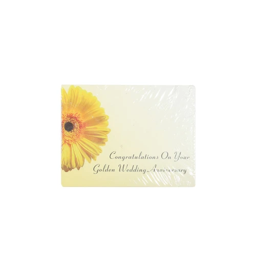 Golden Wedding Florist Cards (Pack of  50)