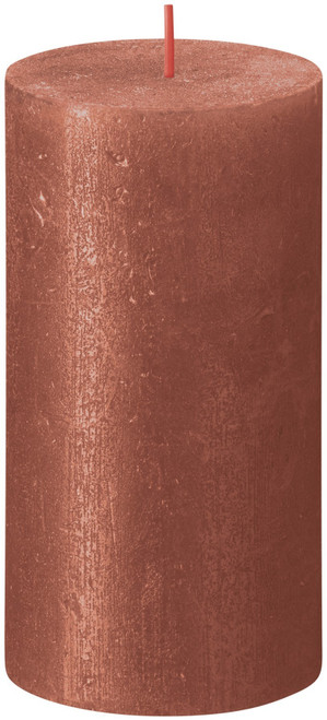 Amber Bolsius Rustic Shimmer Metallic Candle (130 x 68mm) Amber Bolsius Rustic Shimmer Metallic Candle (130 x 68mm)