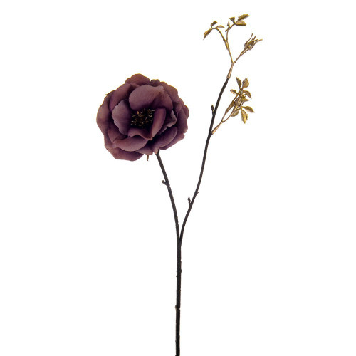 Purple Dogwood Rose Spray (48cm)
