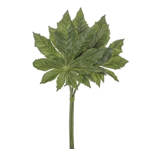 Green Aralia Leaf Bundle (32cm)