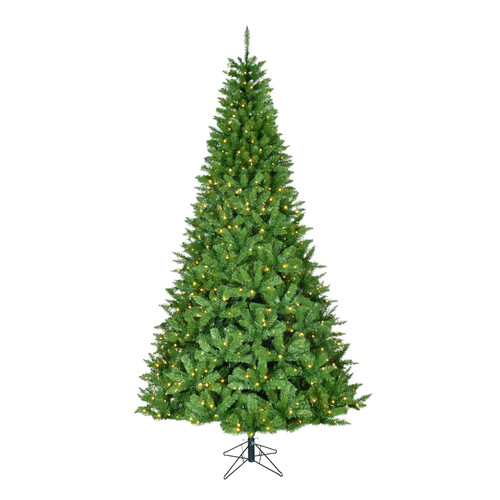 Green Instant Connect Christmas Tree 950 Warm White Micro-LEDs (2080 Tips) (274cm)