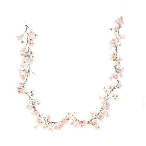 Pink Cherry Blossom Garland (180cm)