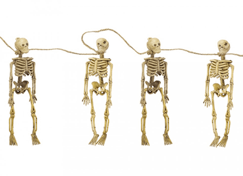 Hanging Skeleton Garland                  