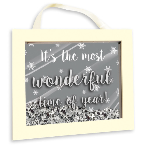 Glitter Shaker Plaque Glitter Shaker Plaque