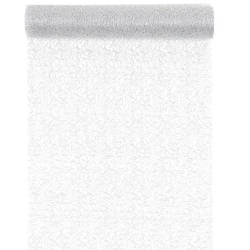 Silver Fishnet Table Runner Silver Fishnet Table Runner