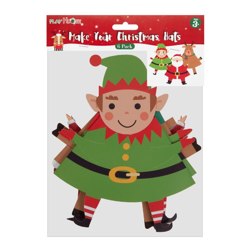 Make Your Own Christmas Party Hats (6 Pack) Make Your Own Christmas Party Hats (6 Pack)