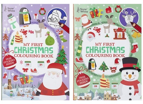 Extra Large My First Christmas Colouring Book (Assorted Designs) Extra Large My First Christmas Colouring Book (Assorted Designs)