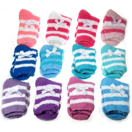 Cosy Ladies Bed Socks  by Soft Touch (Assorted Designs)