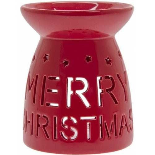 Red Merry Christmas Wax/Oil Burner Red Merry Christmas Wax/Oil Burner