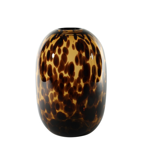 Arabella Mottled Brown Tall Vase (H26.5x18) Arabella Mottled Brown Tall Vase (H26.5x18)