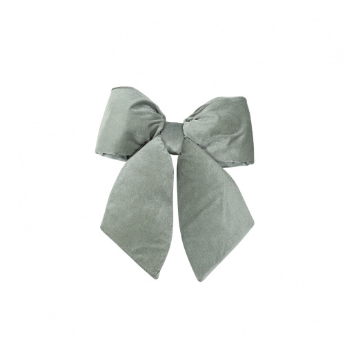 Medium Grey Plush Bow (H48cm) Medium Grey Plush Bow (H48cm)