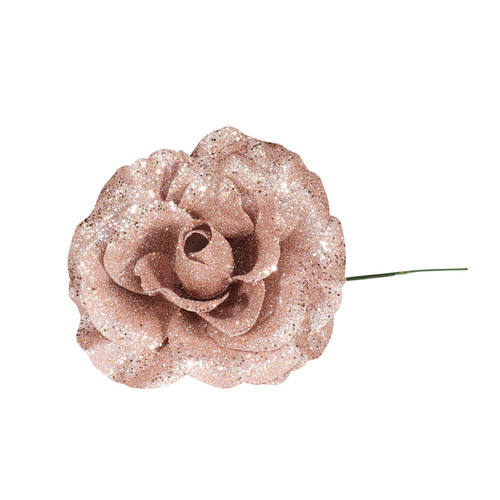Pink Rose with Glitter (Dia21cm) Pink Rose with Glitter (Dia21cm)