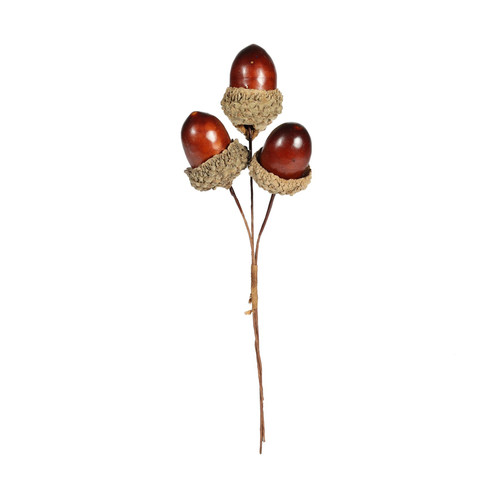 Brown Acorn Pick (H11.5cm) Brown Acorn Pick (H11.5cm)